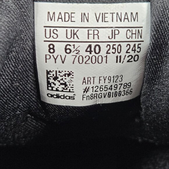 Adidas Ultra Boost 4.0 Womens Size 8 Black White Running Sneakers Knit Comfort - Picture 8 of 15